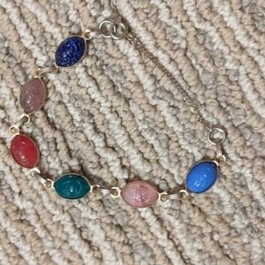 Vintage Scarab Bracelet
